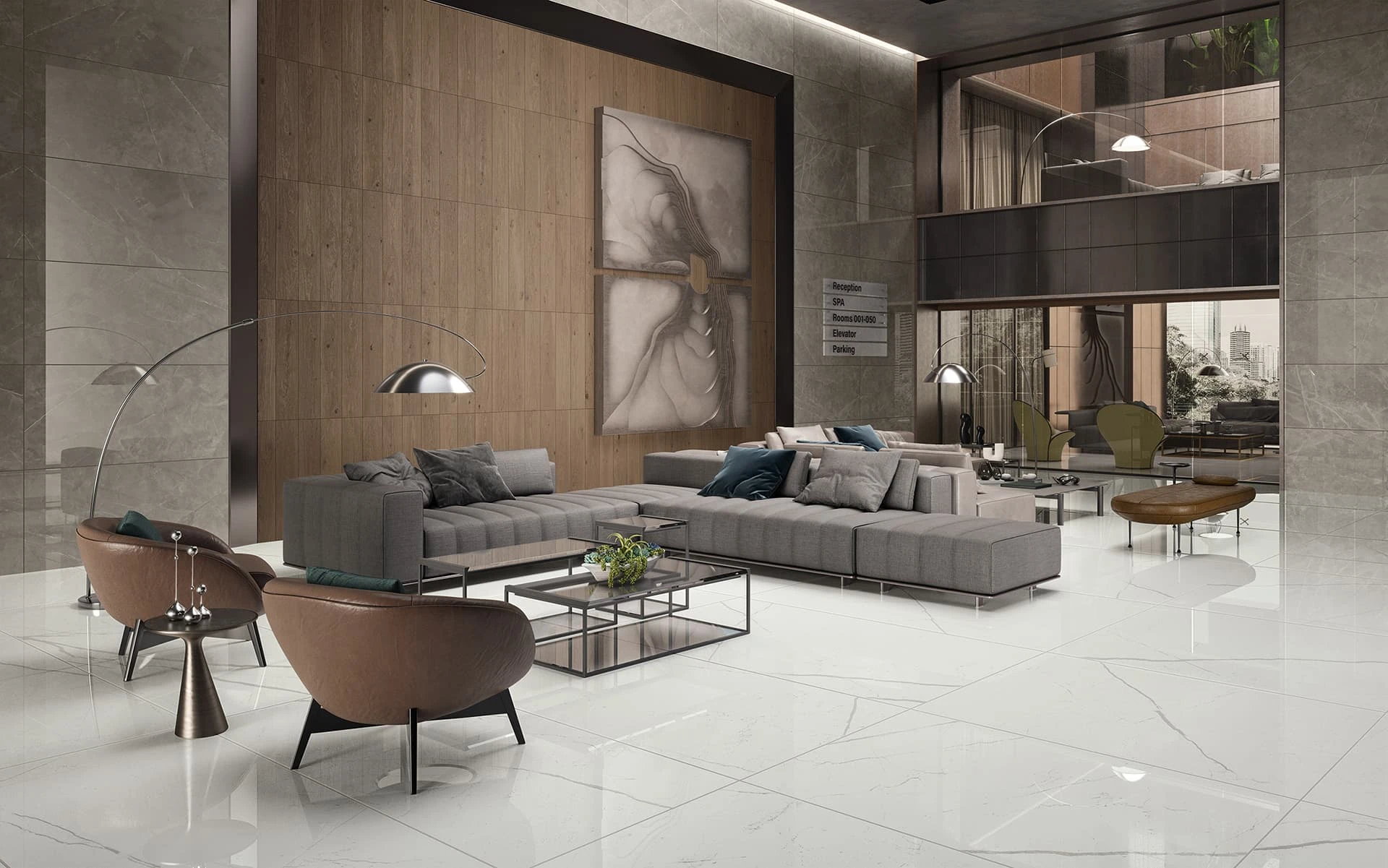 Beyond Calacatta installation