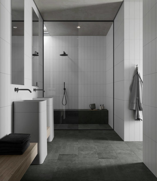 Vegas Tile Collection installation