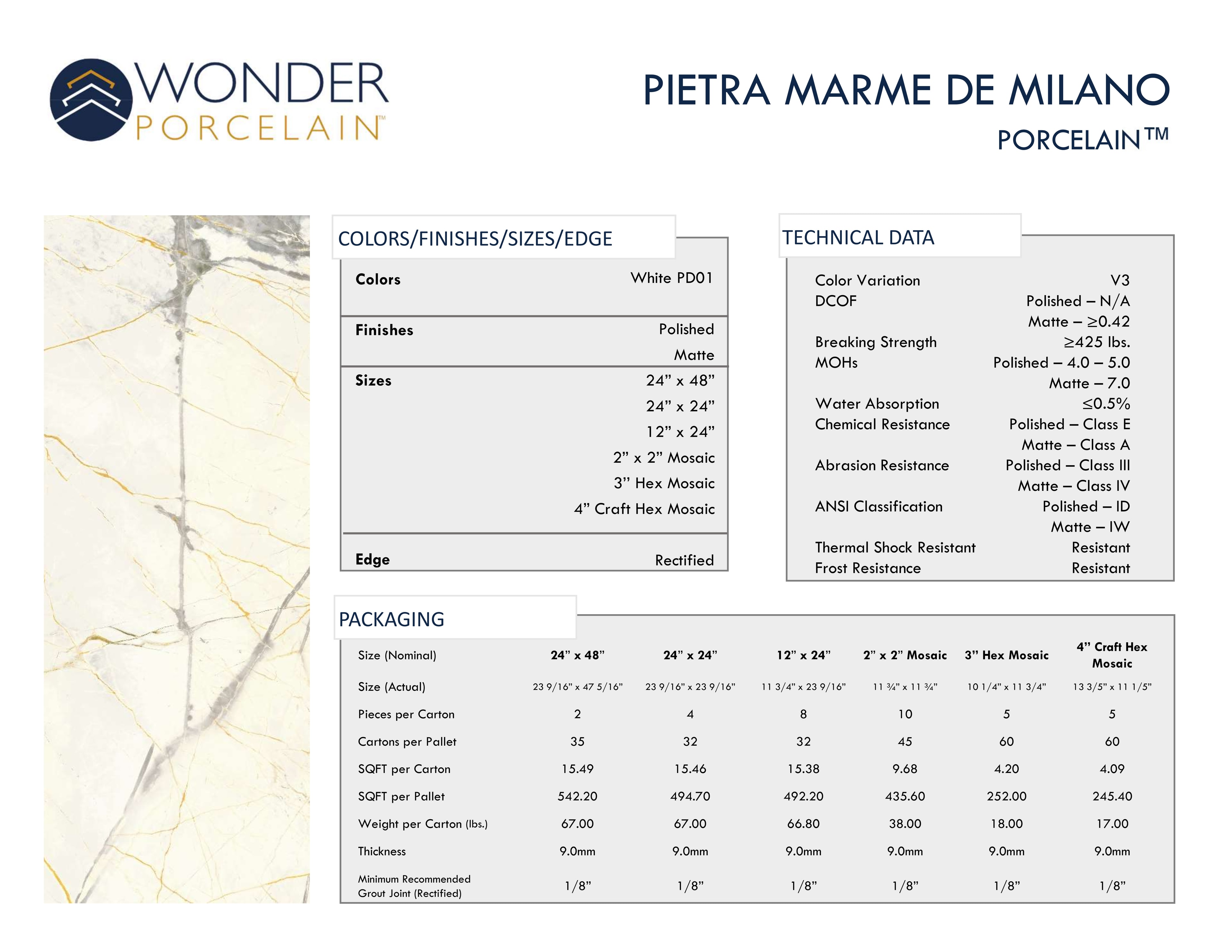 Pietra Marme Di Milano - Image 1